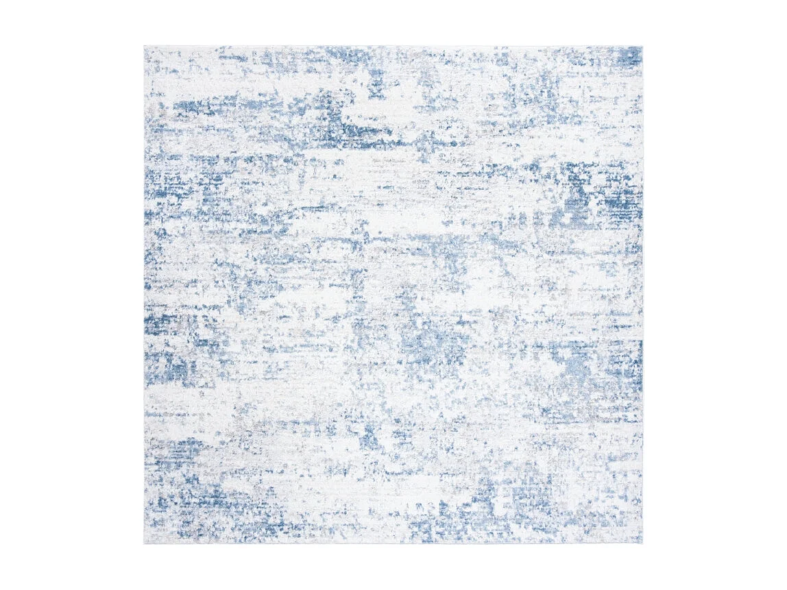 Tapis Ivoire/Bleu 91 X 91 cm - Senata