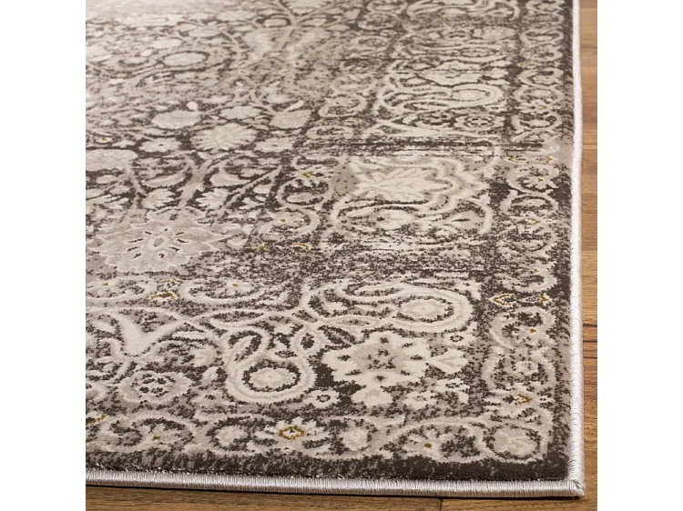 Tapis Marron/Neutre 122 X 183 cm - Braylen