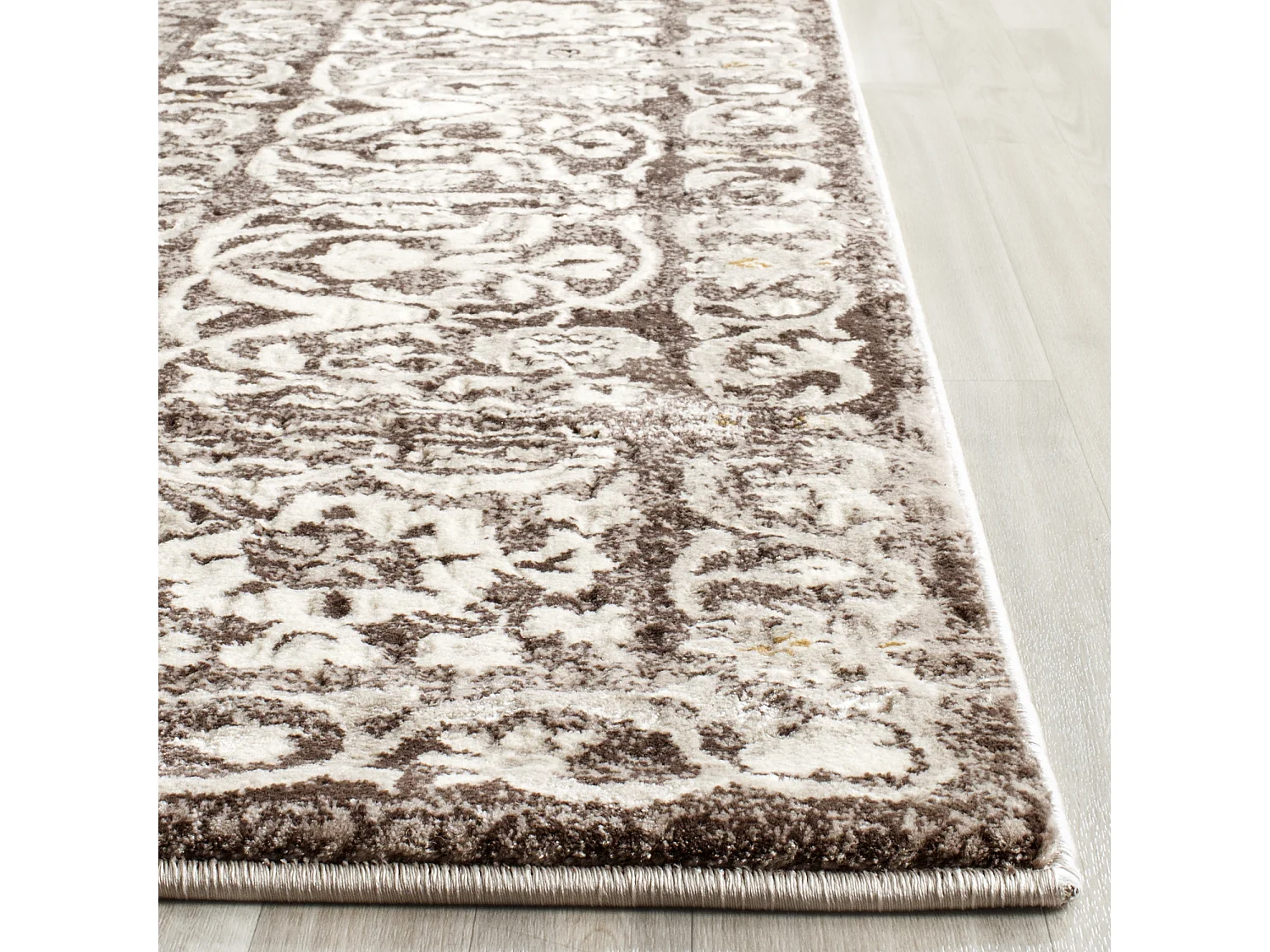 Tapis Marron/Neutre 122 X 183 cm - Braylen