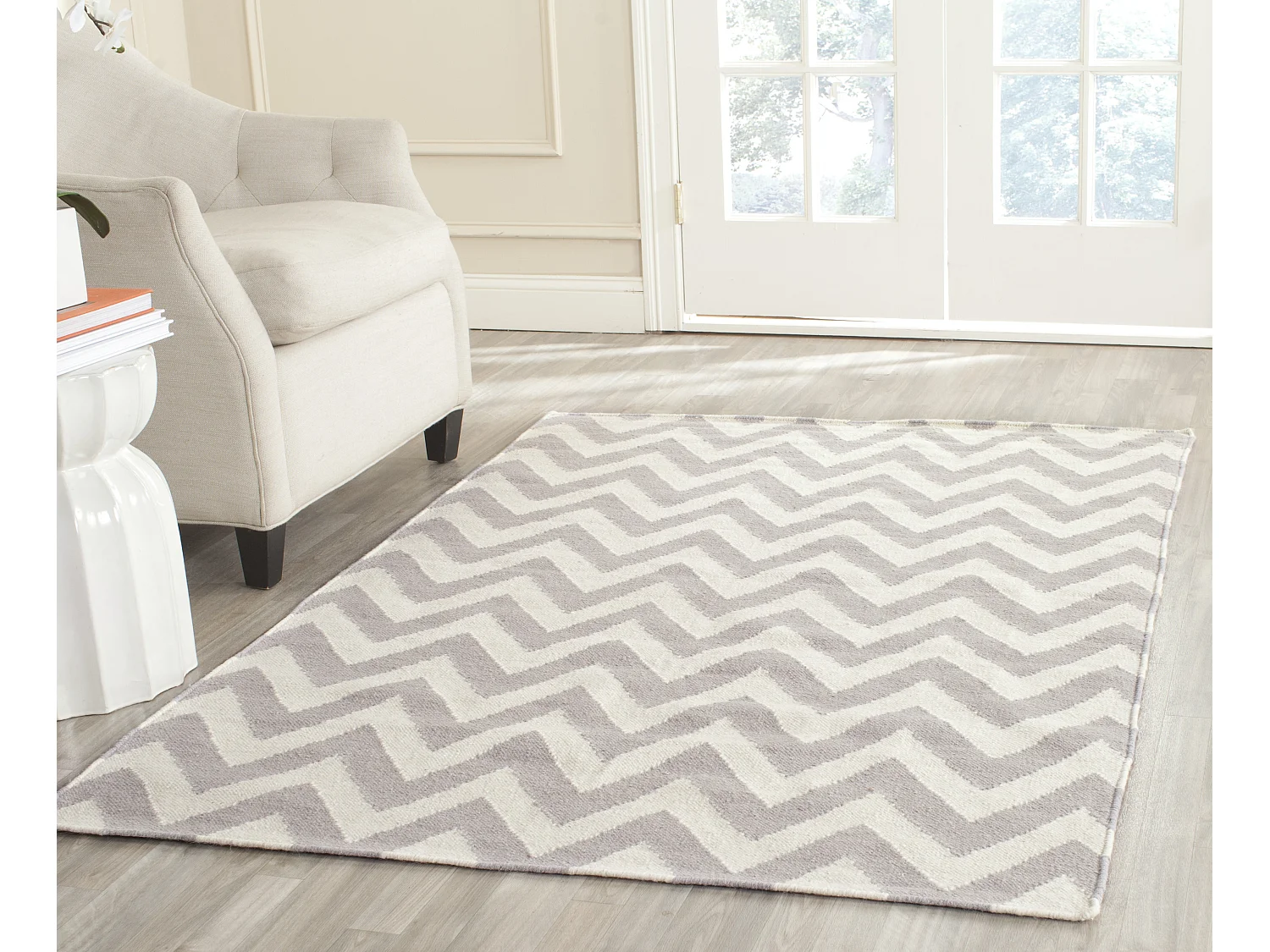 Tapis Gris/Neutre 122 X 183 cm - Nelli