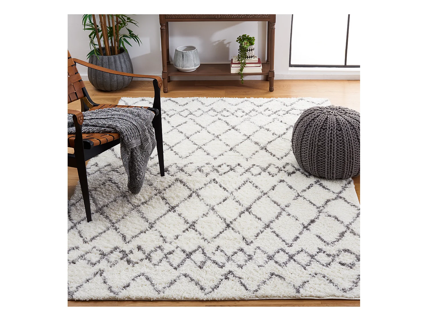 Tapis Neutre/Gris 122 X 183 cm - Essaouira