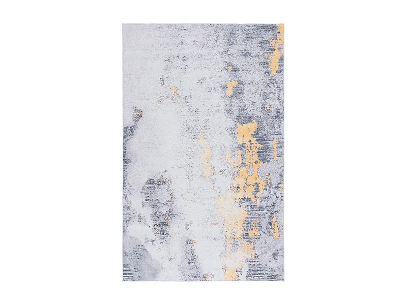 Tapis Gris/Or 244 X 305 cm - Unique