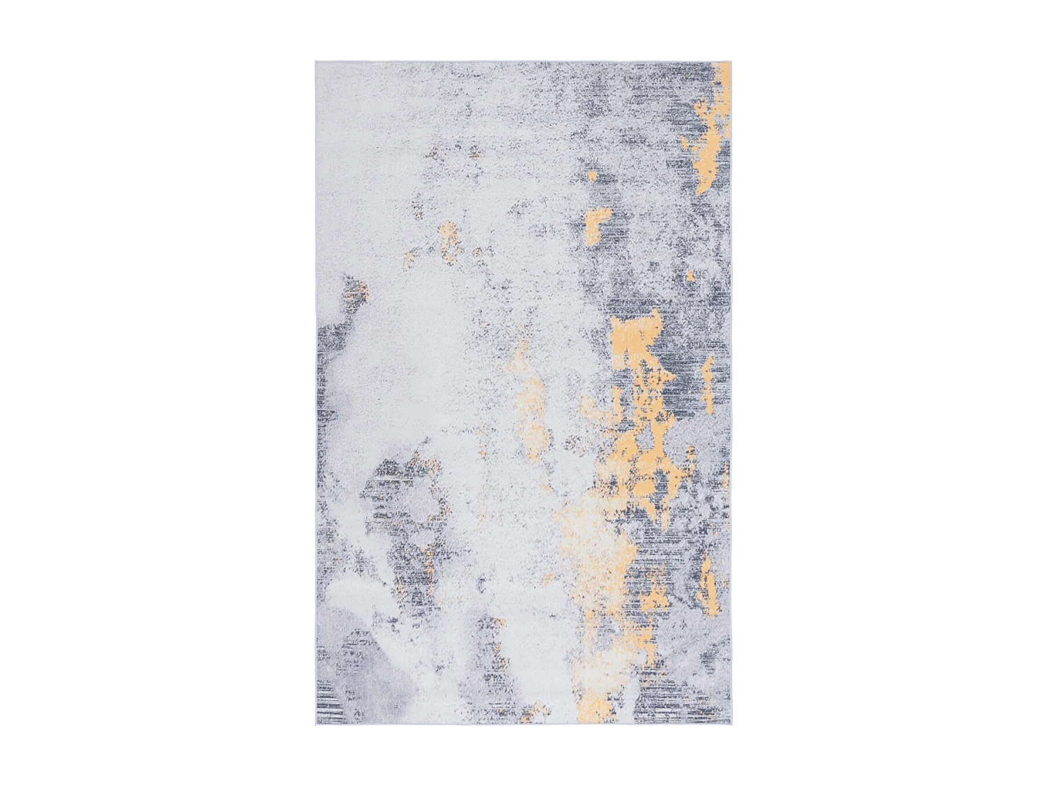 Tapis Gris/Or 244 X 305 cm - Unique