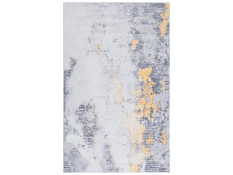 Tapis Gris/Or 244 X 305 cm - Unique