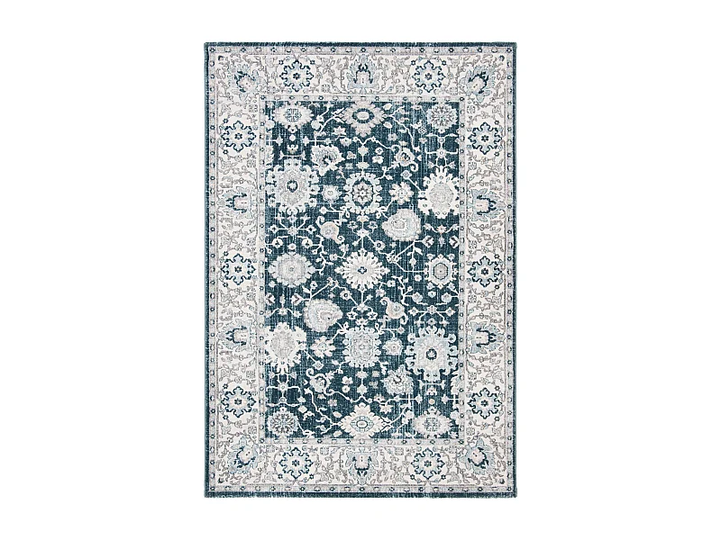 Tapis Gris/Bleu 122 X 183 cm - Isa
