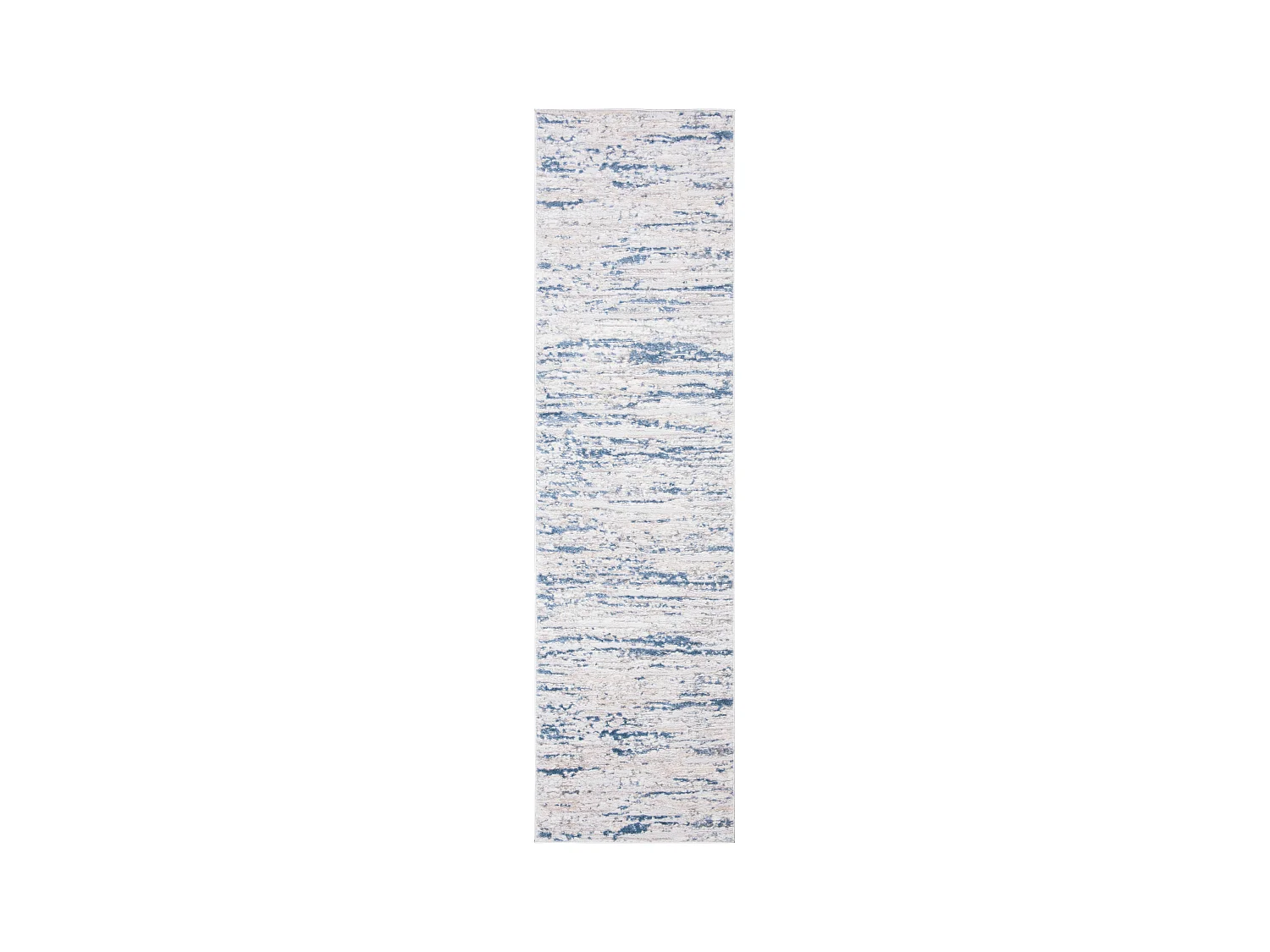 Tapis Ivoire/Bleu 66 X 183 cm - Gabriel