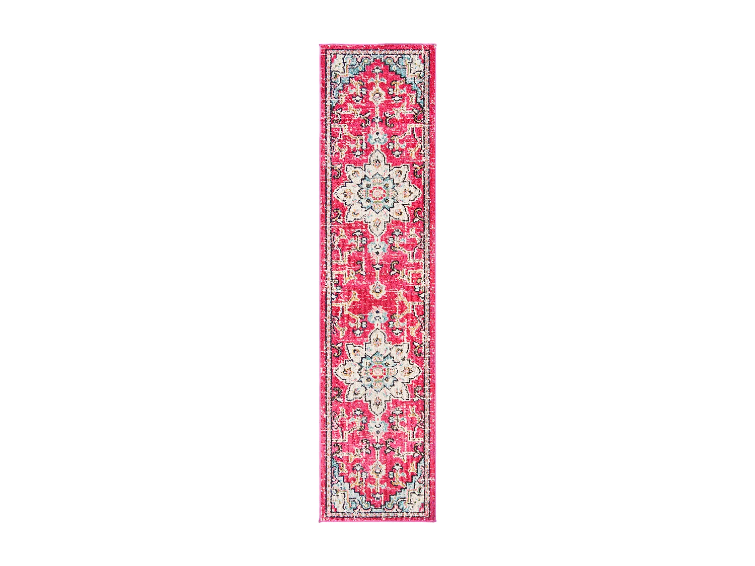 Tapis Rose/Bleu 61 X 244 cm - Malaya