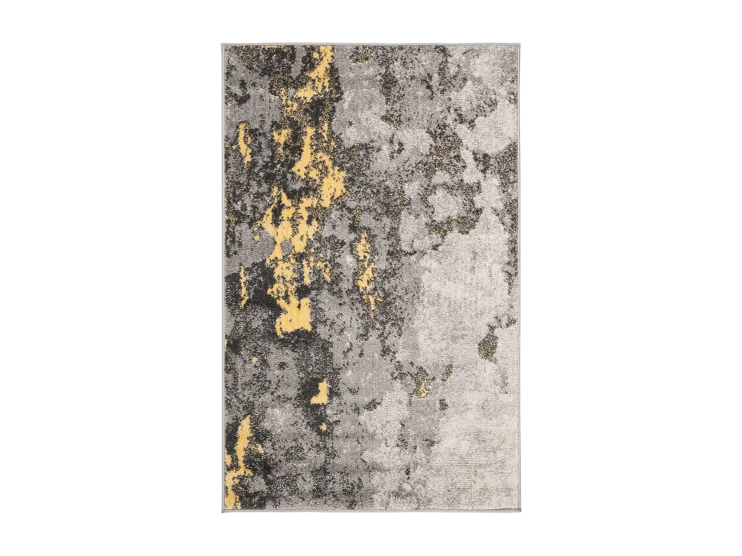 Tapis Gris/Jaune 91 X 152 cm - Evelyn