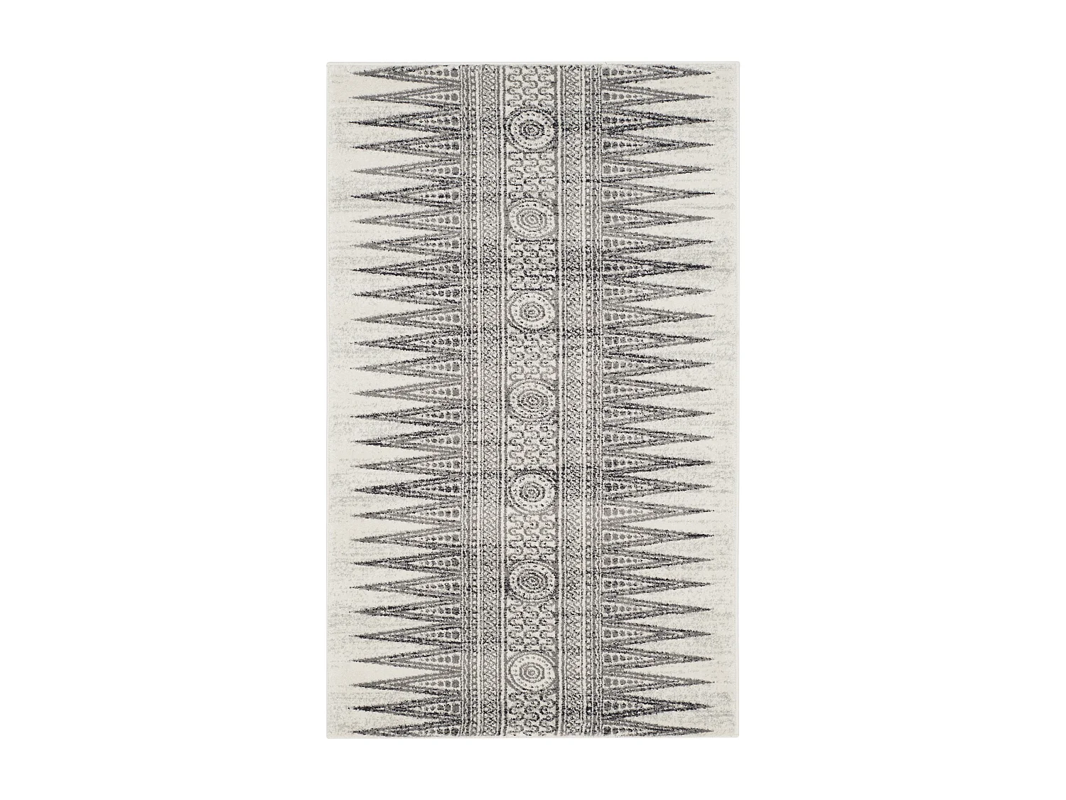 Tapis Neutre/Gris 122 X 183 cm - Gianna