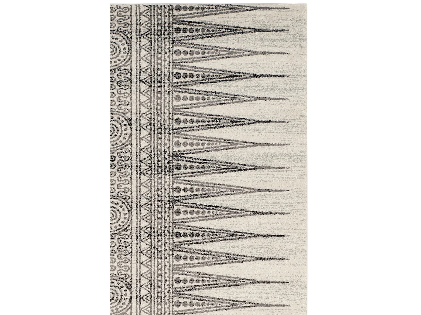 Tapis Neutre/Gris 122 X 183 cm - Gianna