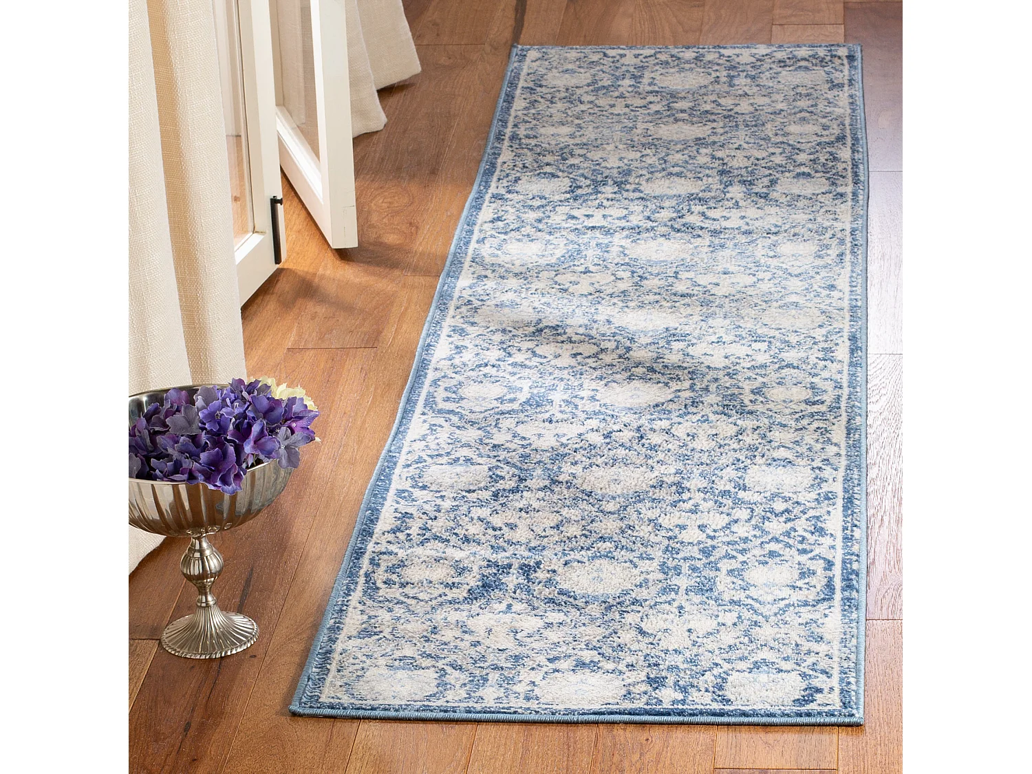 Tapis Bleu marine 61 X 244 cm - Flo