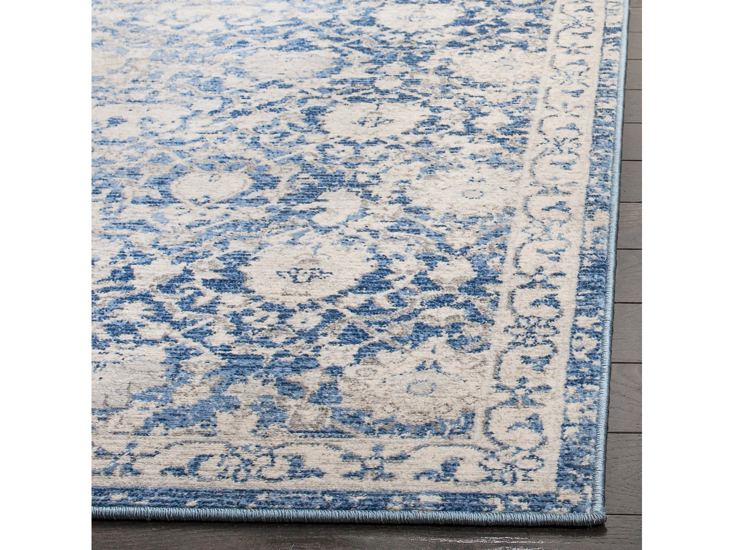 Tapis Bleu marine 61 X 244 cm - Flo
