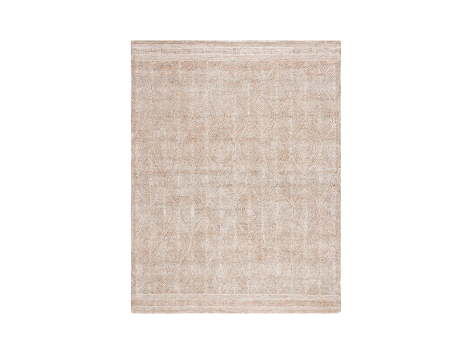 Tapis Ivoire/Rouille 244 X 305 cm - Alaska