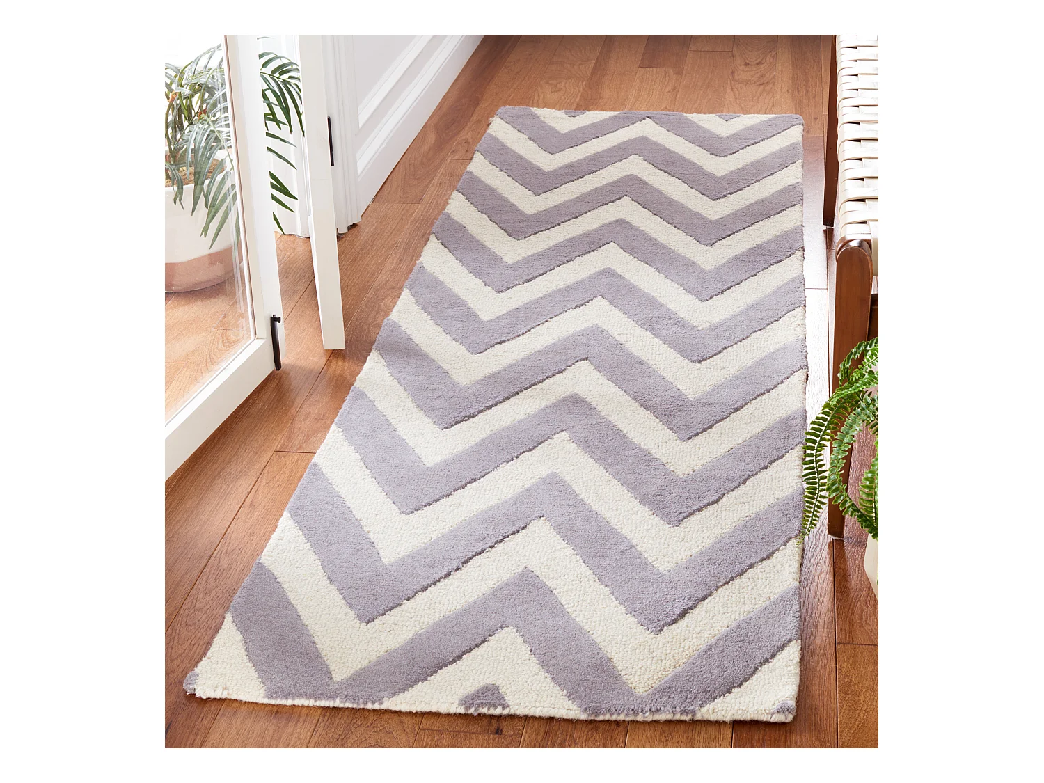 Tapis Gris/Neutre 76 X 244 cm - Stella