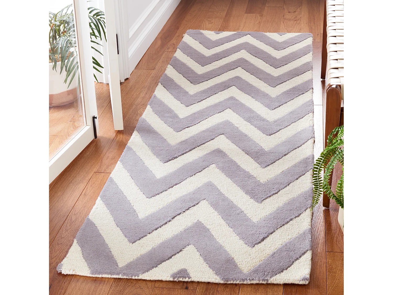 Tapis Gris/Neutre 76 X 244 cm - Stella