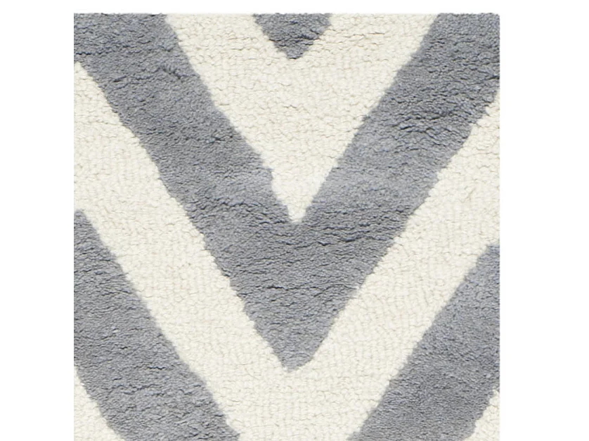 Tapis Argent/Ivoire 76 x 244 cm - Stella
