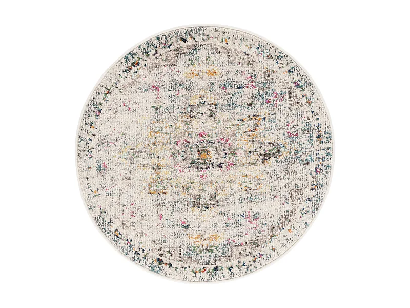 Tapis Gris/Or 122 X 122 cm - Malaya