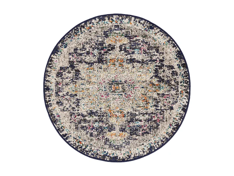 Tapis Noir/Or 122 X 122 cm - Malaya