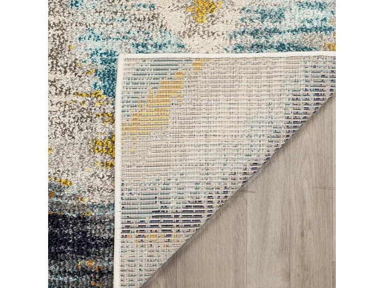 Tapis Bleu/Multicolore 91 X 152 cm - Vistoso