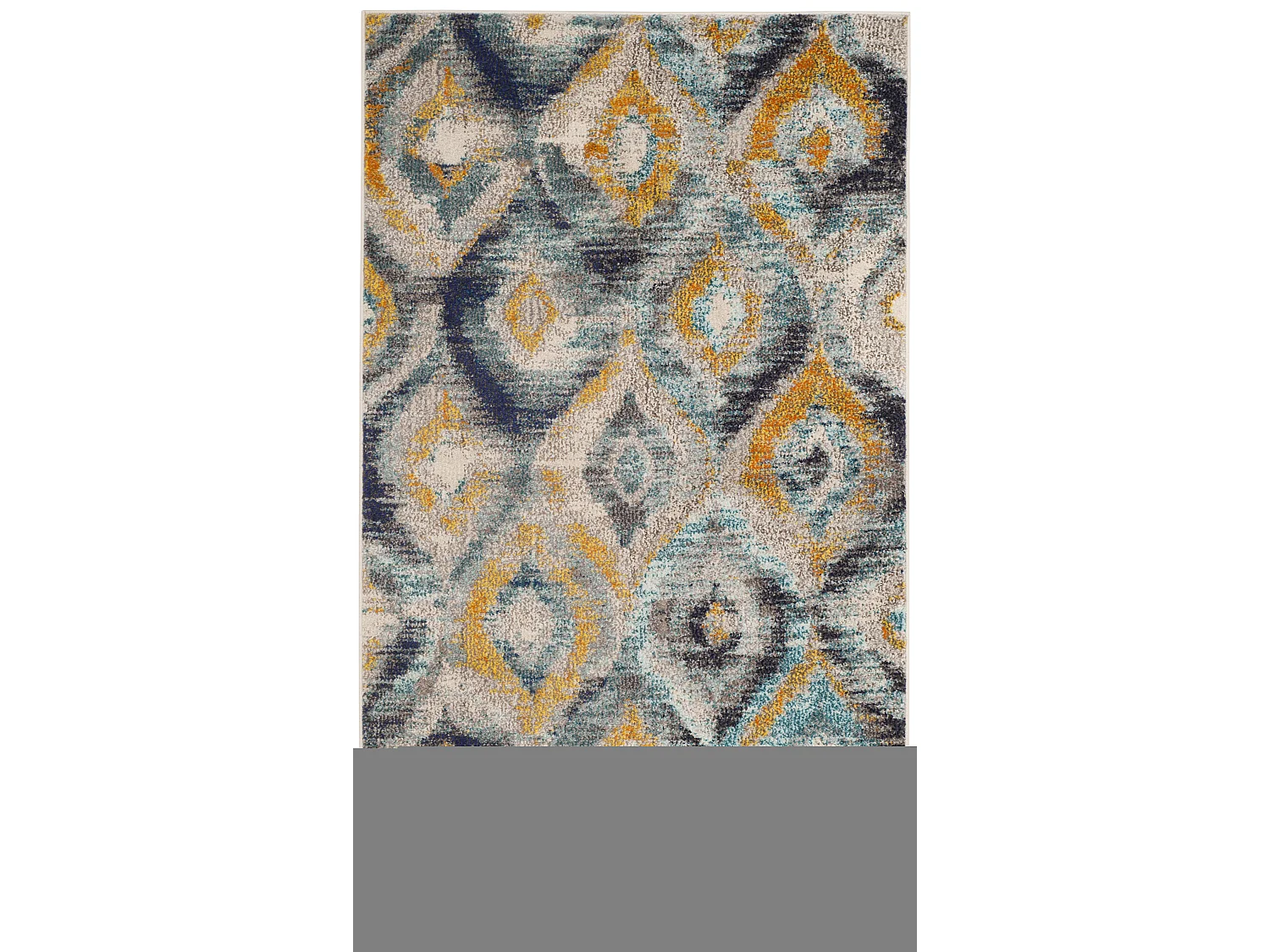 Tapis Bleu/Multicolore 91 X 152 cm - Vistoso