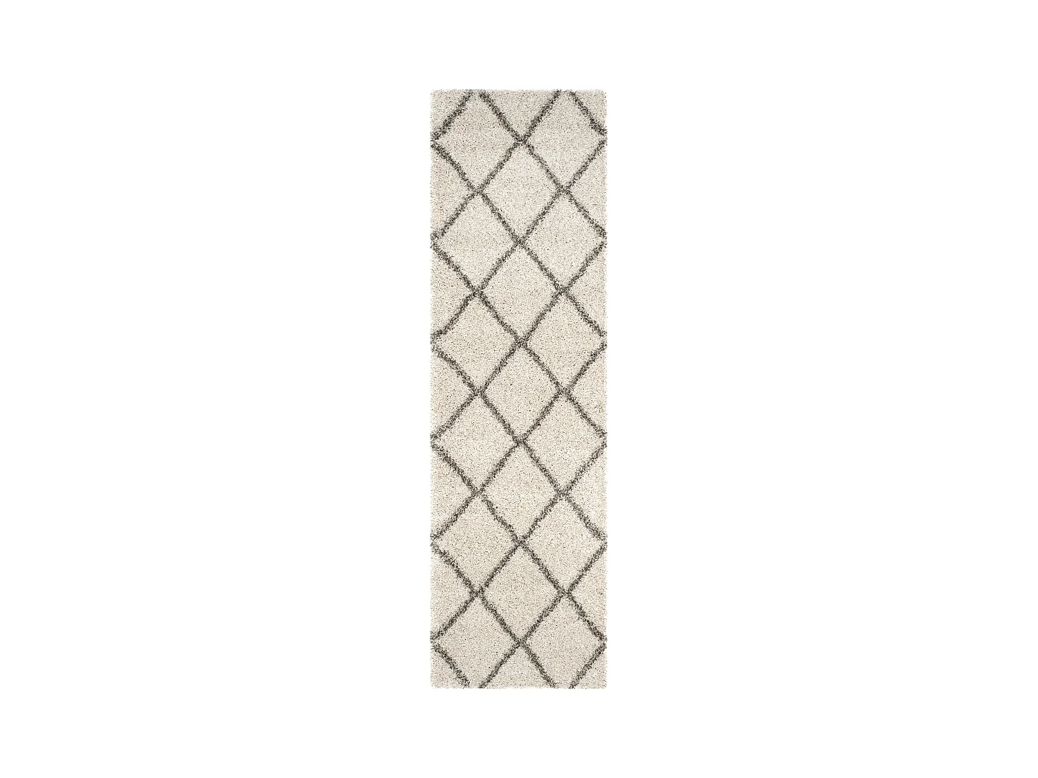 Tapis Ivoire/Gris 69 X 183 cm - Myla