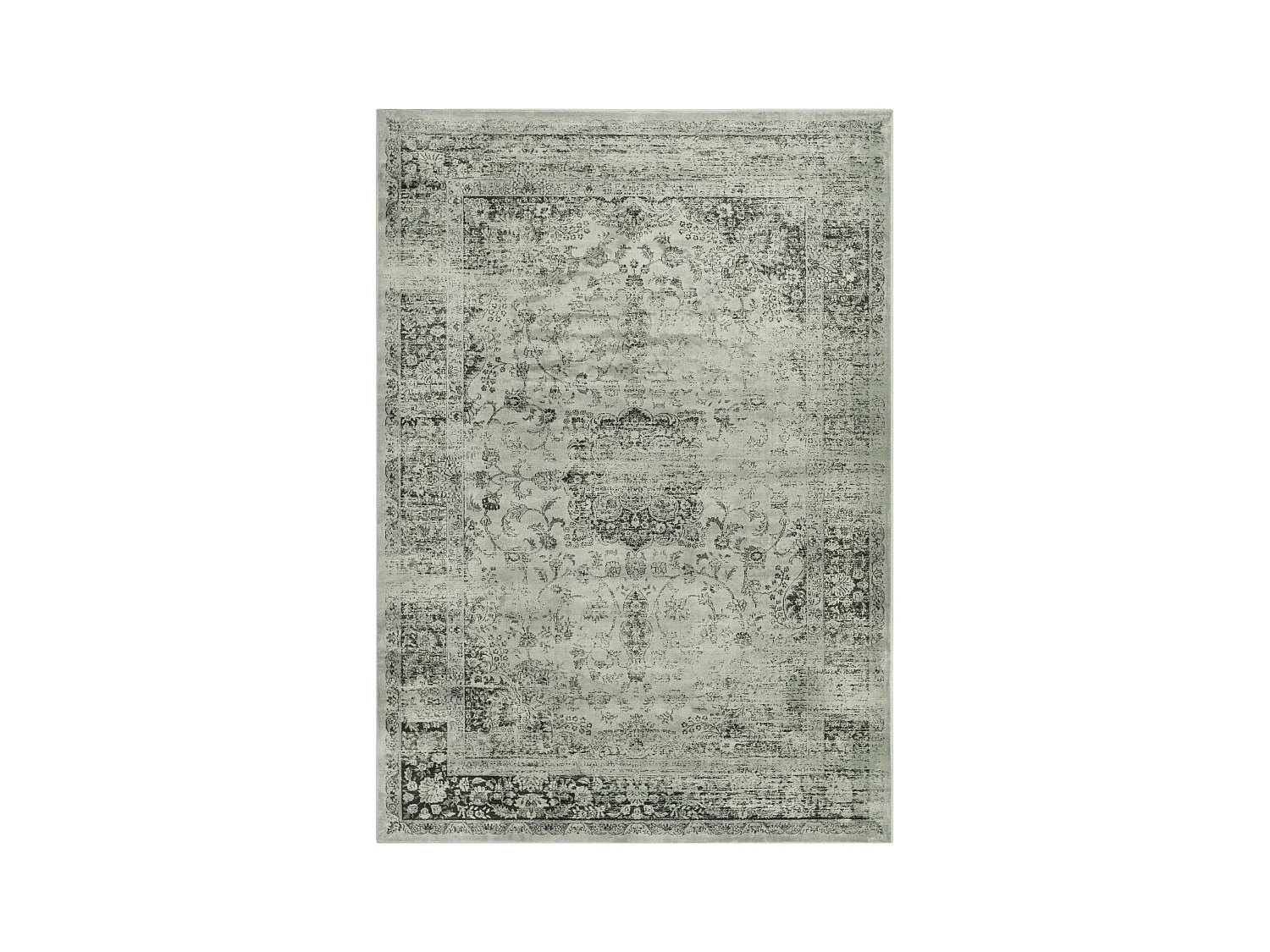 Tapis Gris/Vert 201 X 279 cm - Sasha