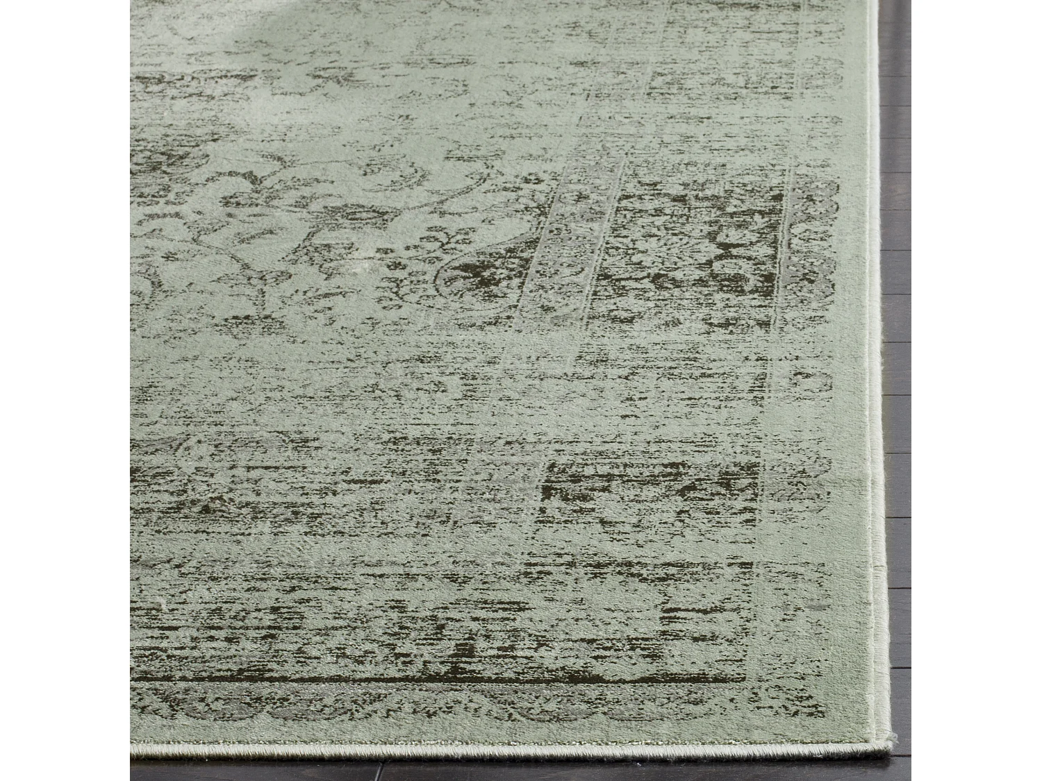 Tapis Gris/Vert 201 X 279 cm - Sasha