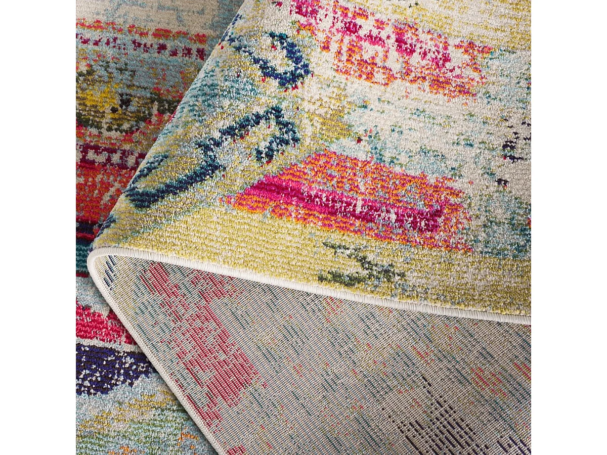 Tapis Multicolore 66 X 244 cm - Livia