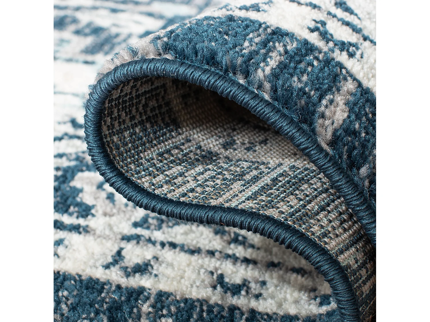 Tapis Bleu 91 X 152 cm - Mira