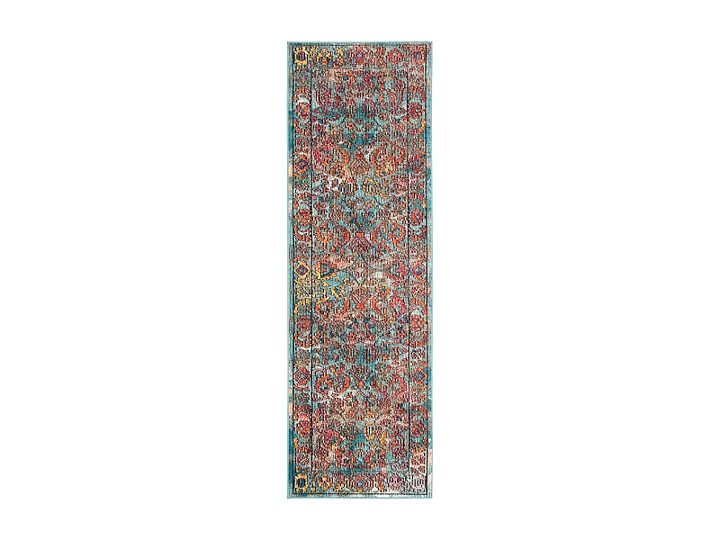 Tapis Bleu/Organge 66 X 213 cm - Donna