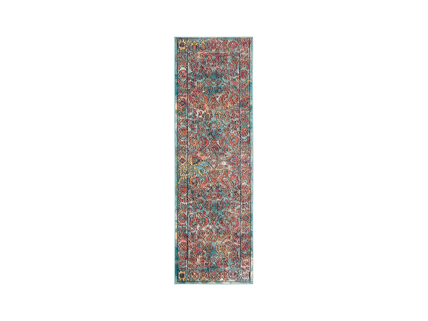 Tapis Bleu/Organge 66 X 213 cm - Donna