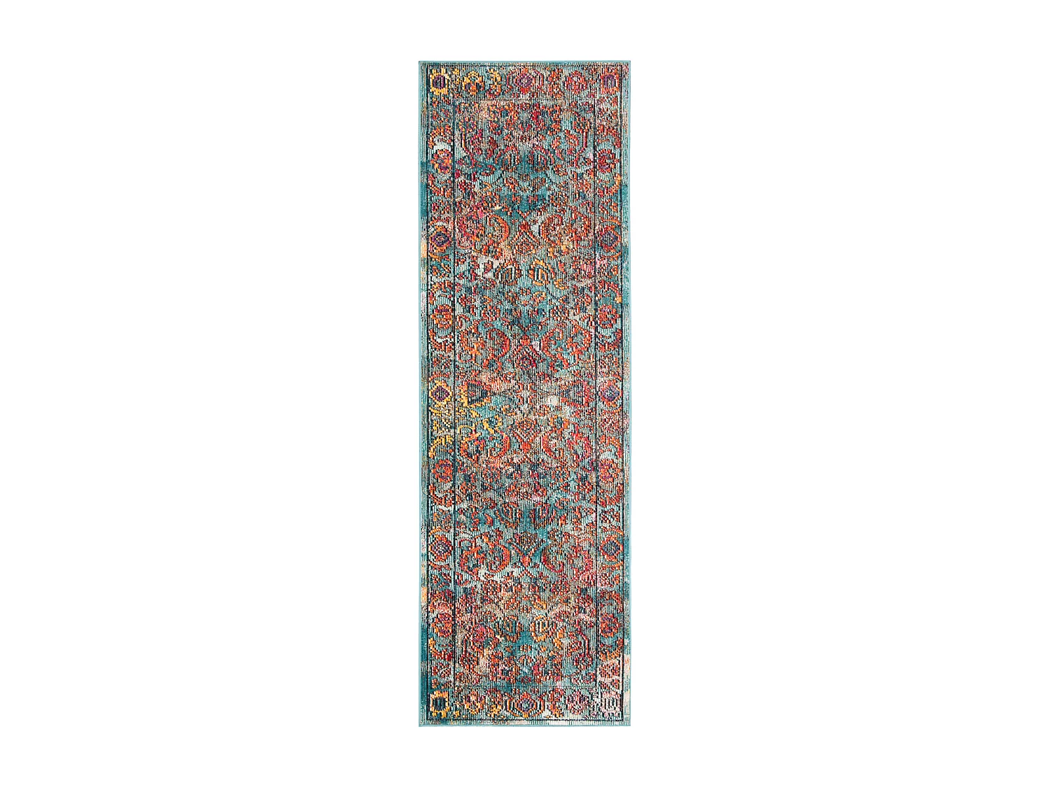 Tapis Bleu/Organge 66 X 213 cm - Donna