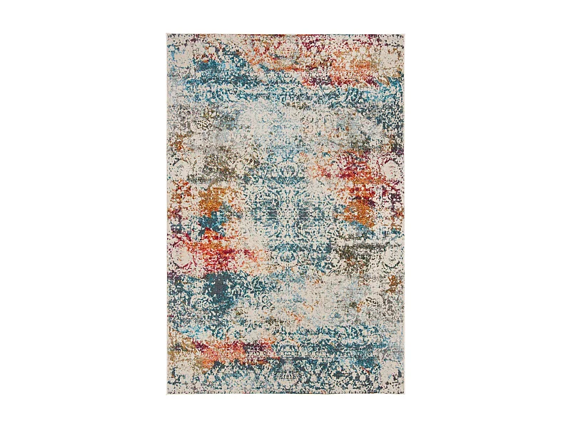 Tapis Neutre/Bleu 122 X 183 cm - Maria