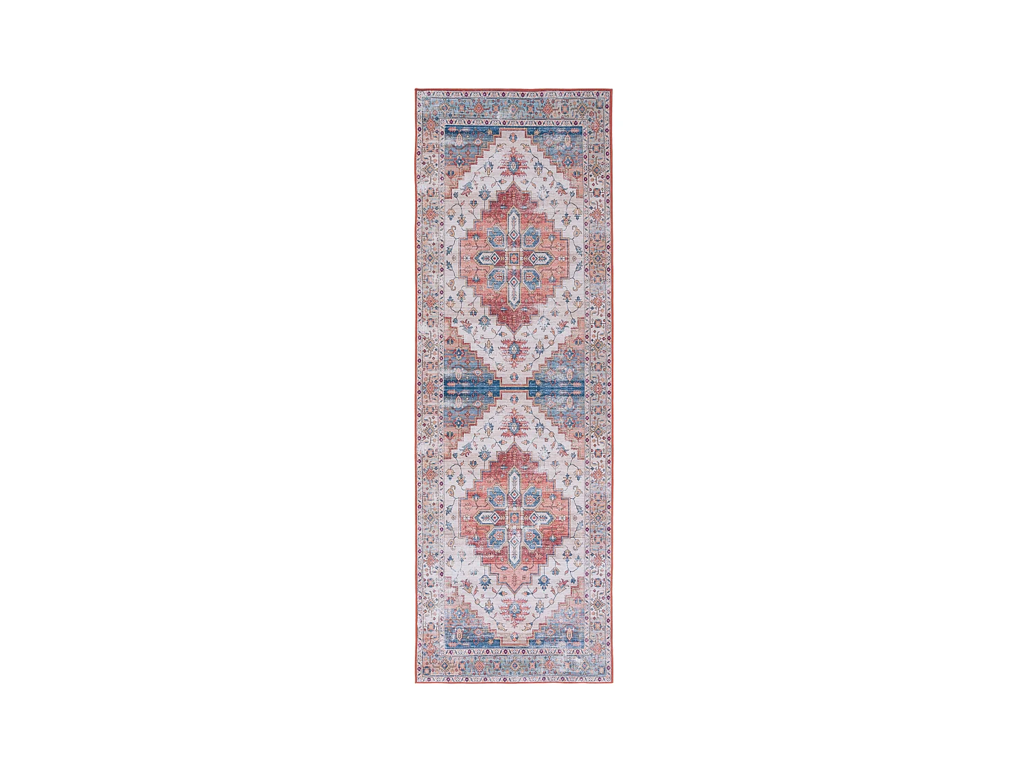 Tapis Beige/Bleu 76 X 244 cm - Tripp