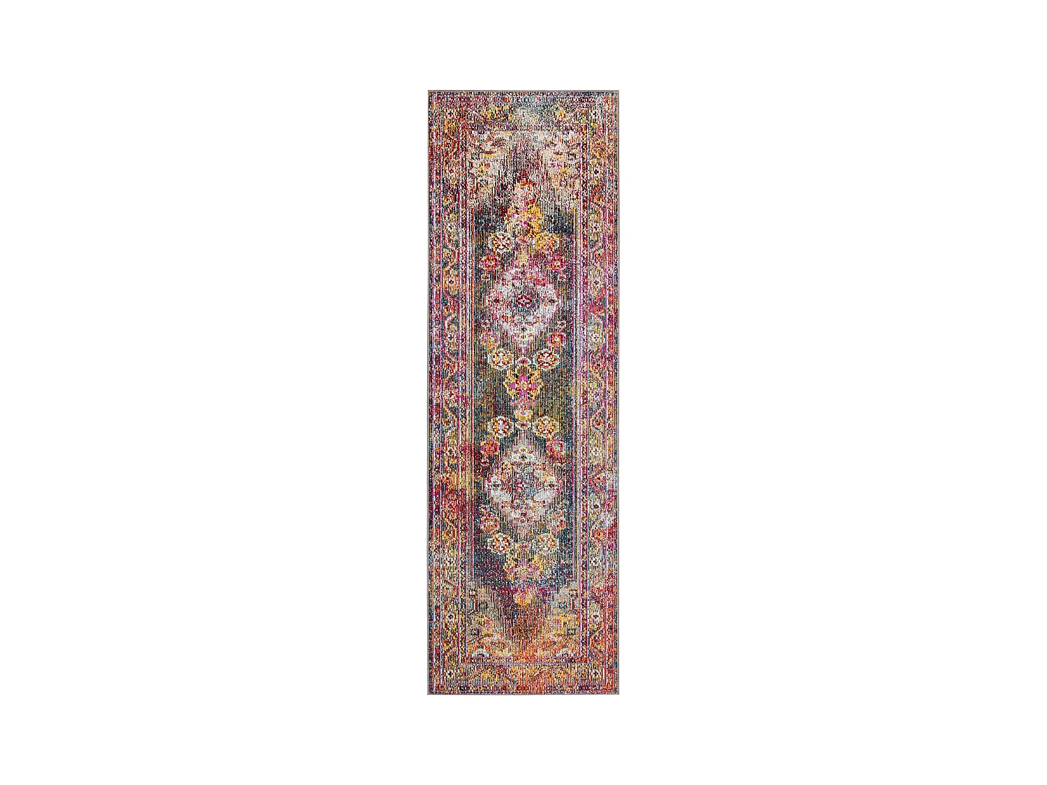 Tapis Bleu Marine/Bleu 66 X 213 cm - Daevon