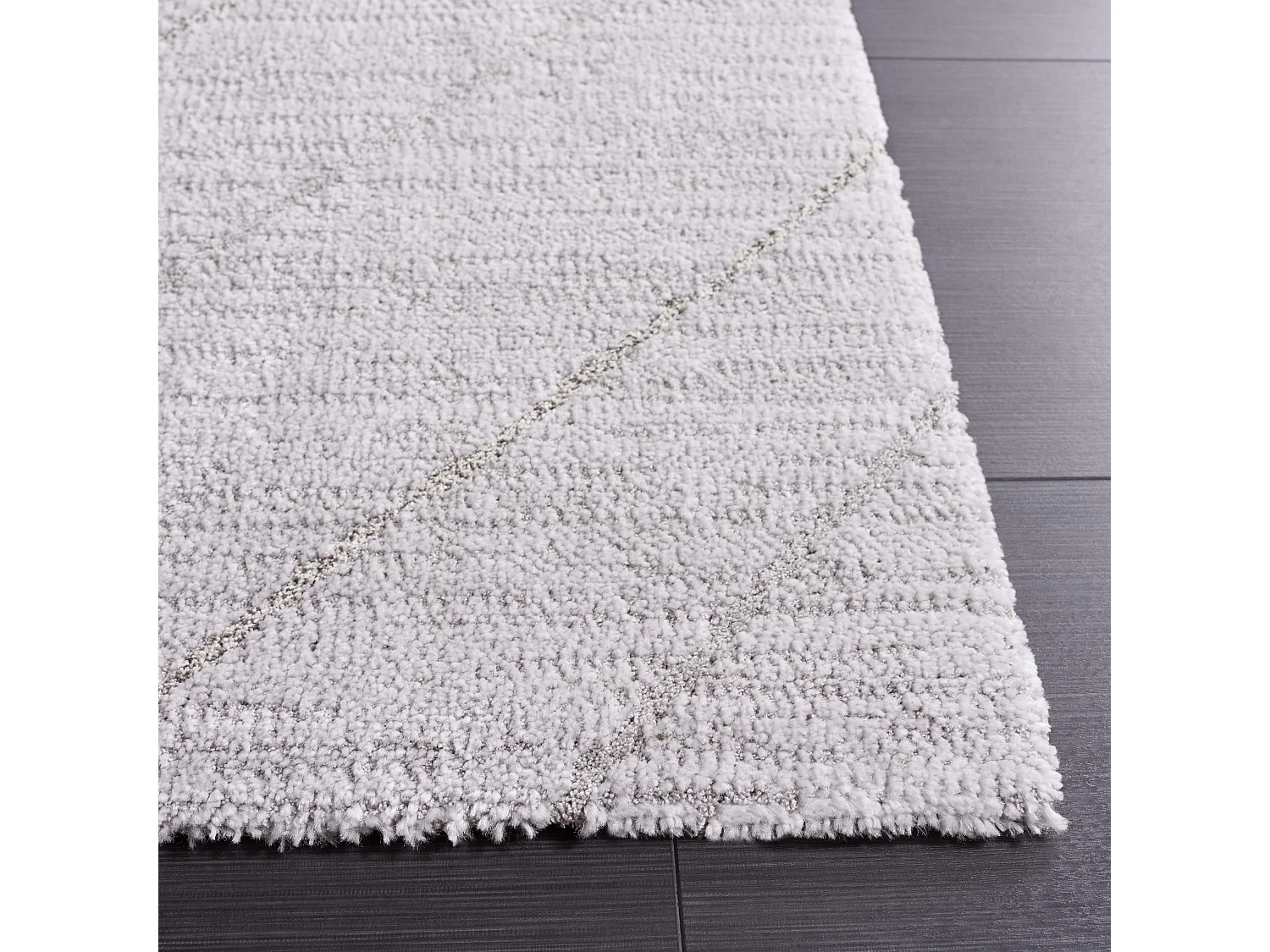 Tapis Gris clair/Gris 235 x 305 cm - Ellerie