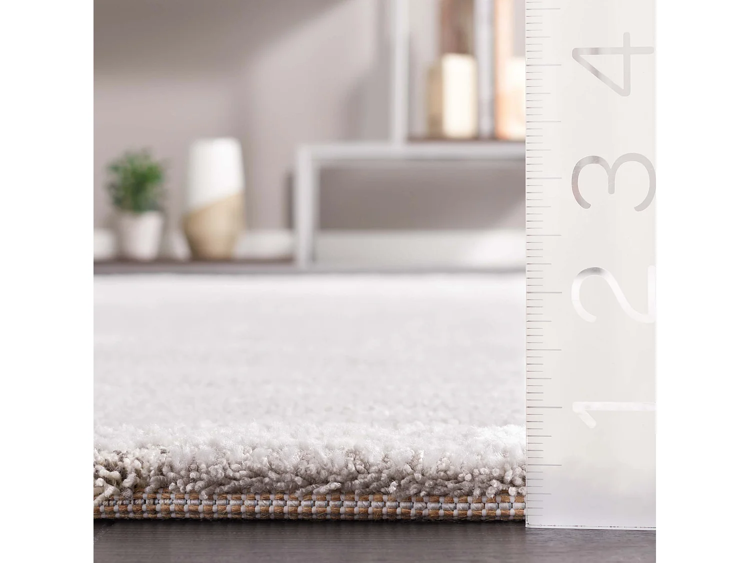 Tapis Gris clair/Gris 235 x 305 cm - Ellerie