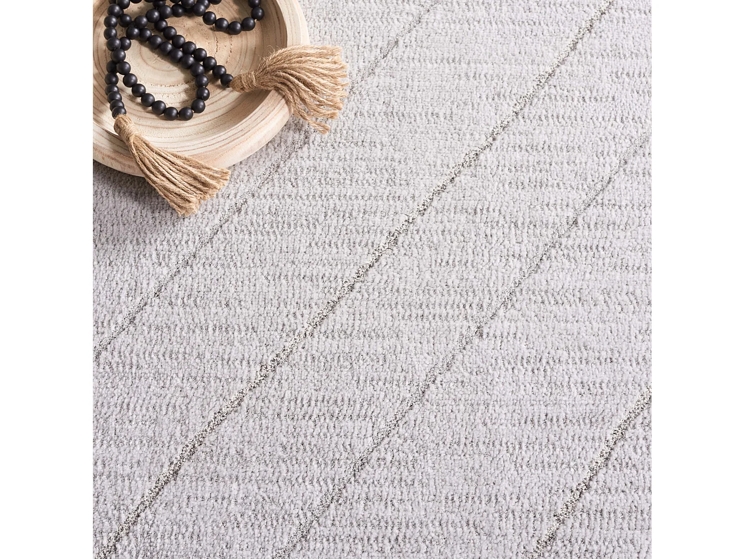 Tapis Gris clair/Gris 235 x 305 cm - Ellerie