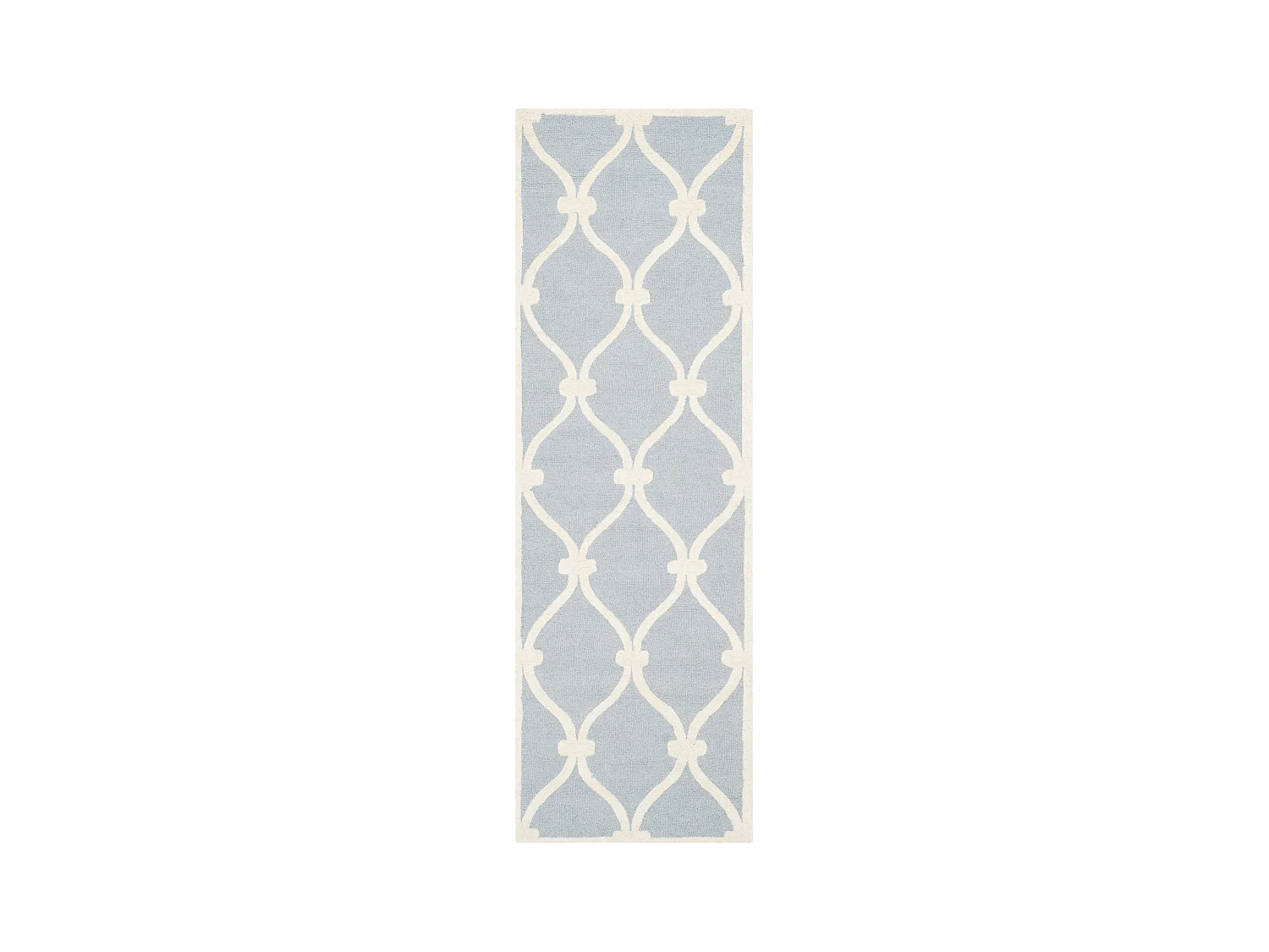 Tapis Bleu/Neutre 76 X 244 cm - Hugo