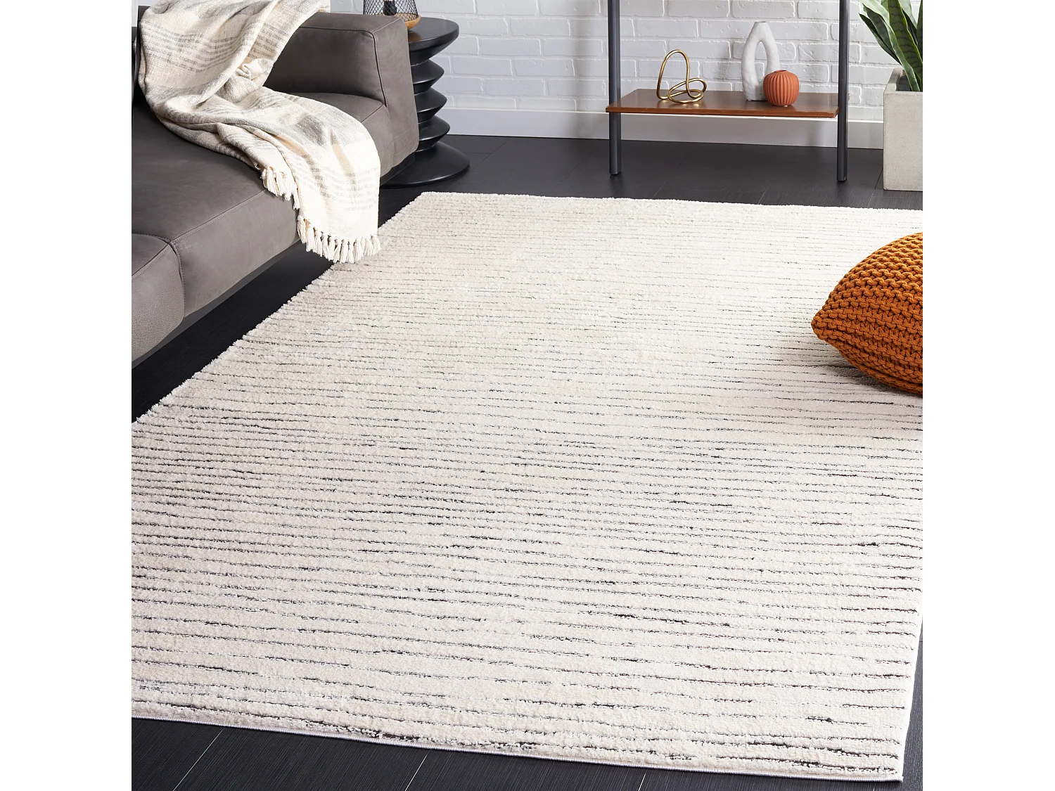 Tapis Ivoire/Noir 183 X 274 cm - Aven