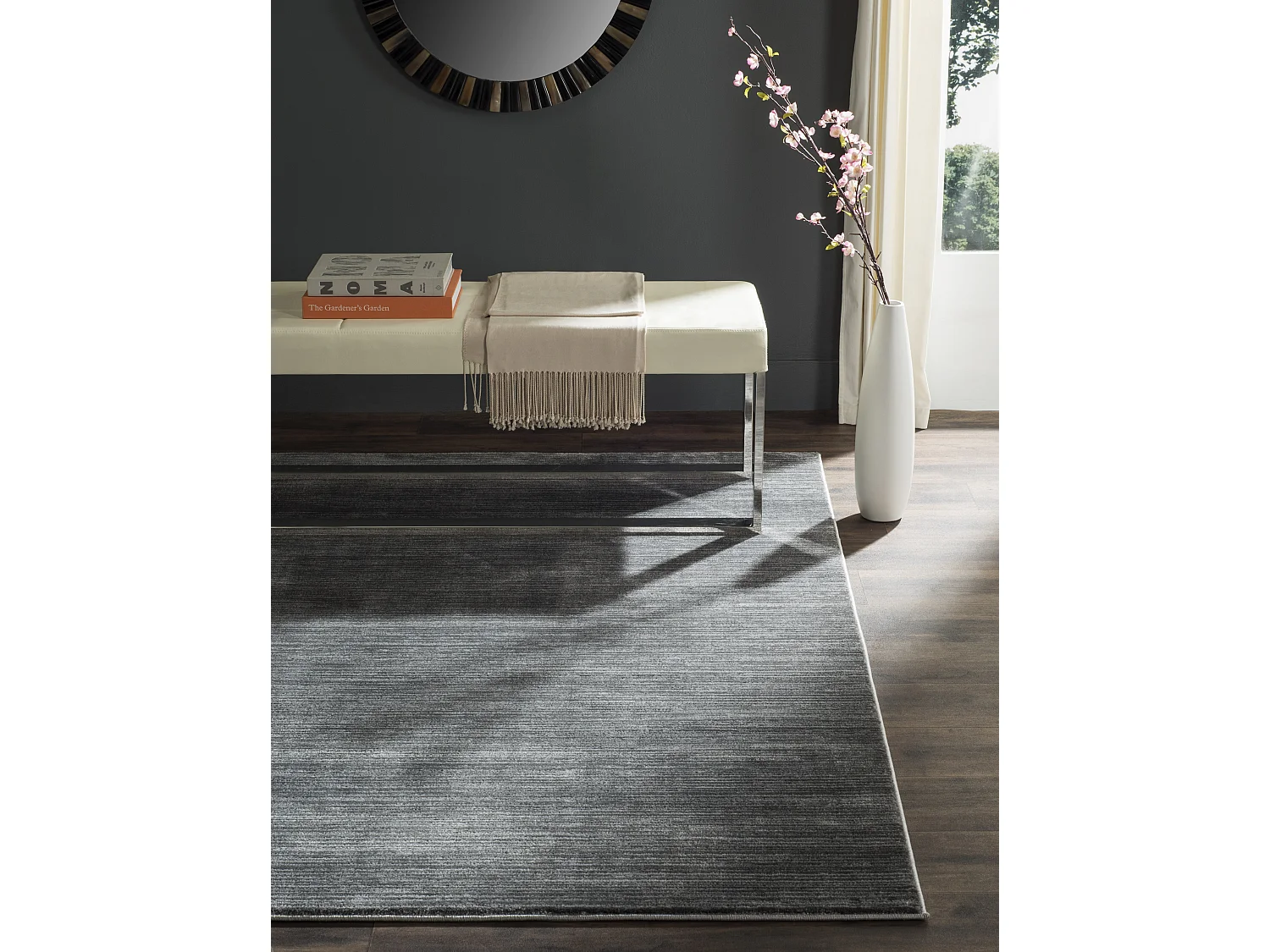 Tapis Gris 155 X 229 cm - Valentine