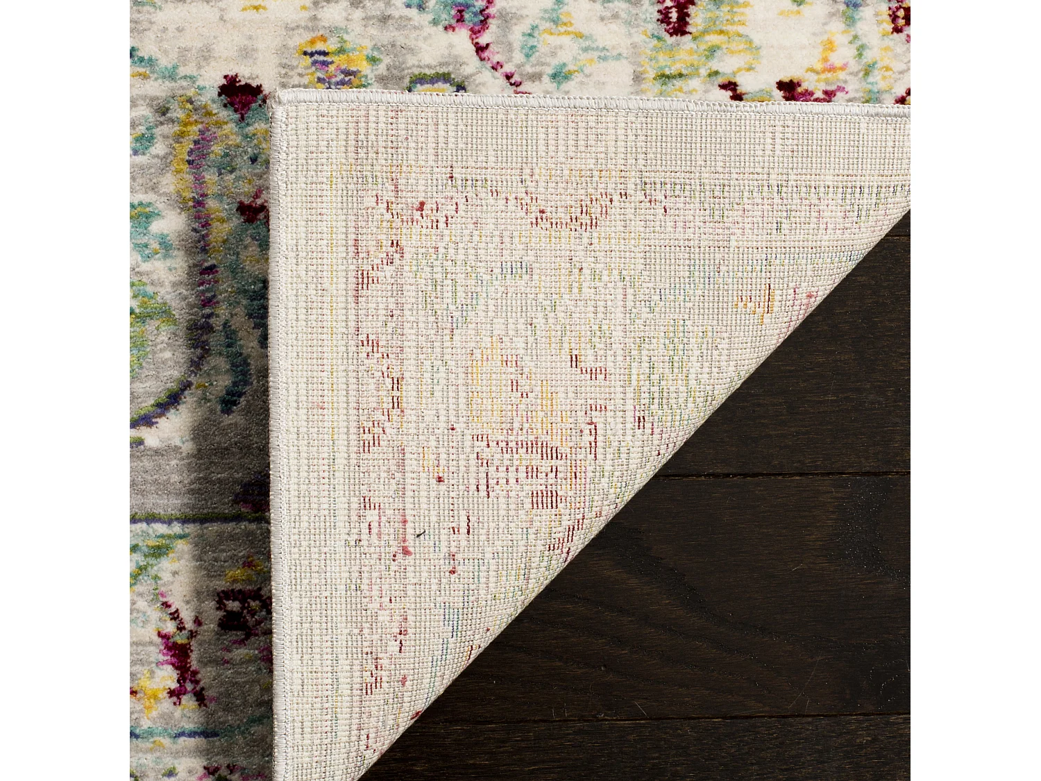 Tapis Gris/Bleu 69 X 244 cm - Grace