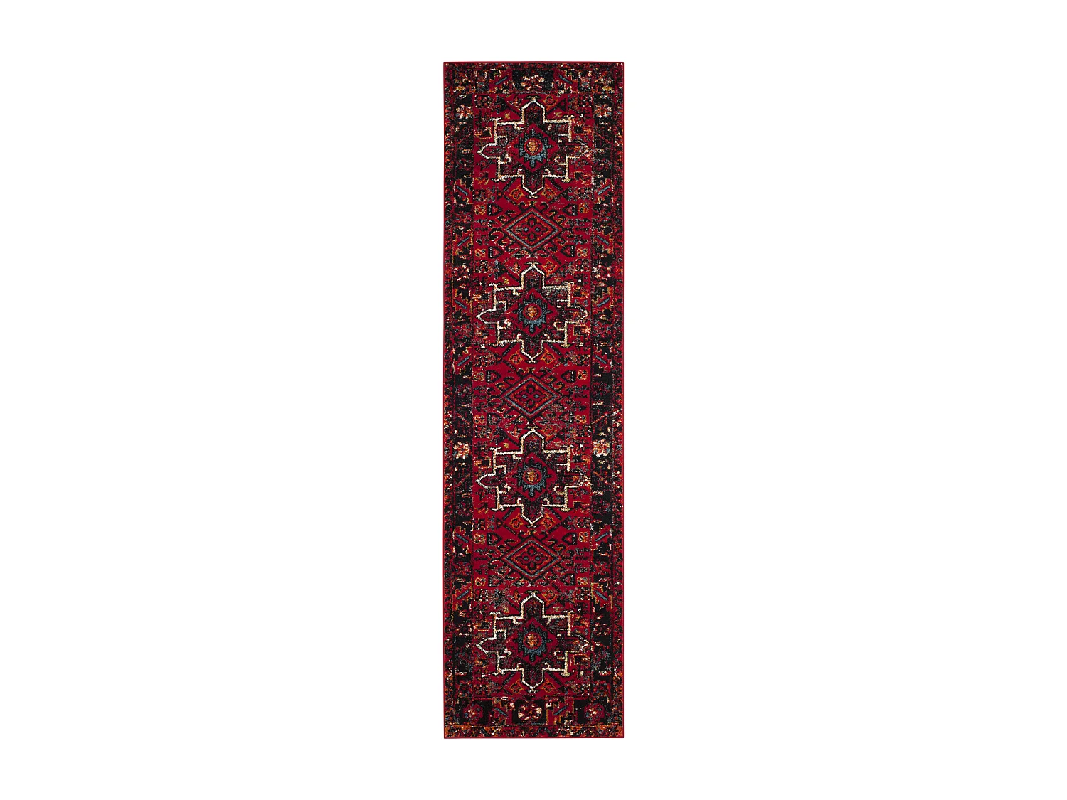 Tapis Rouge/Multicolore 69 X 183 cm - Henley