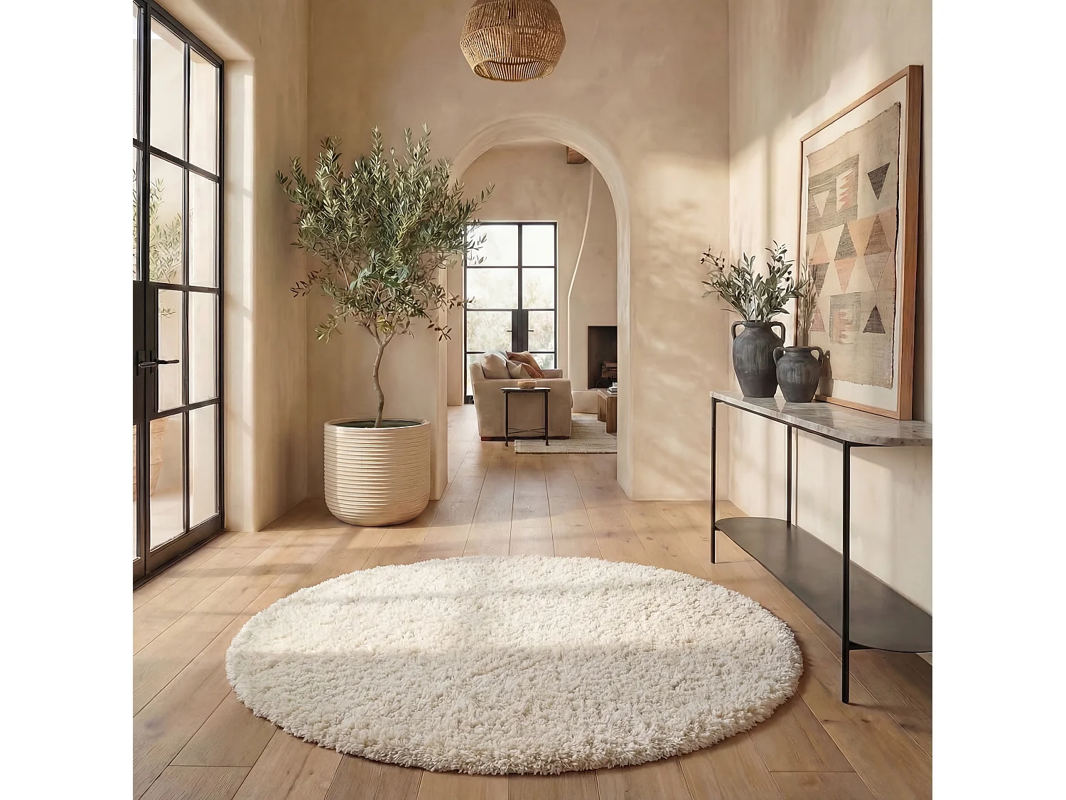 Tapis Ivoire 122 X 122 cm - Lola