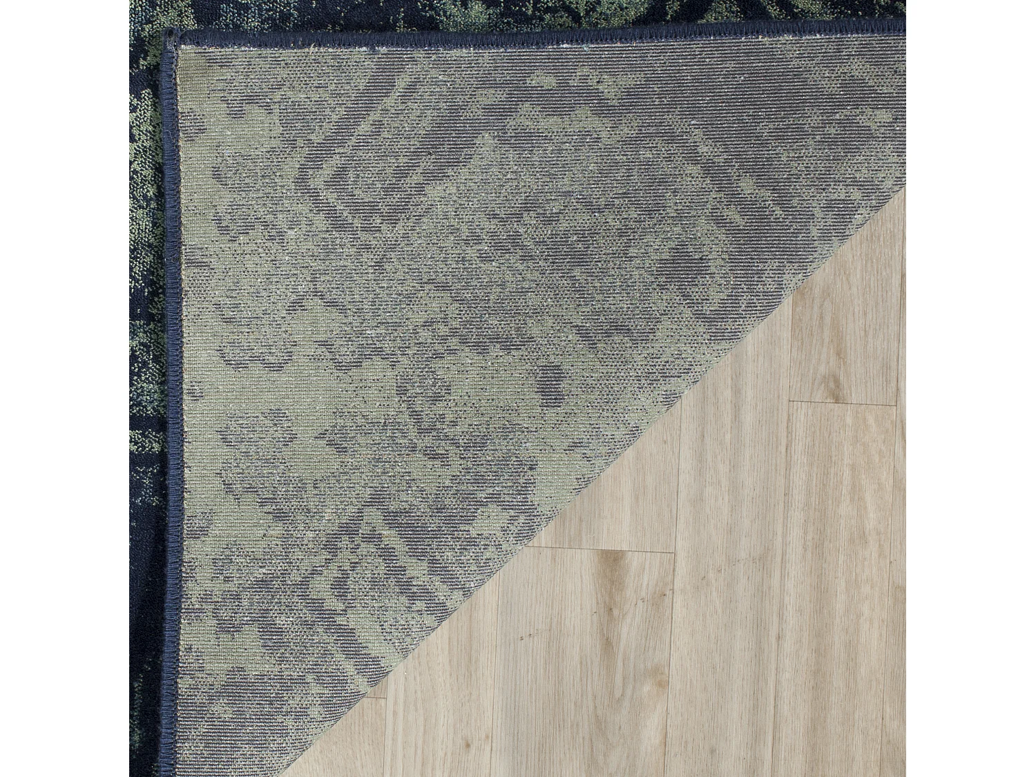 Tapis Bleu Marine/Multicolore 99 X 170 cm - Rashida
