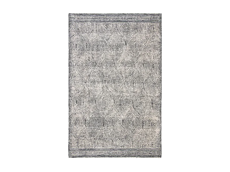 Tapis Ivoire/Fusain 122 X 183 cm - Alaska
