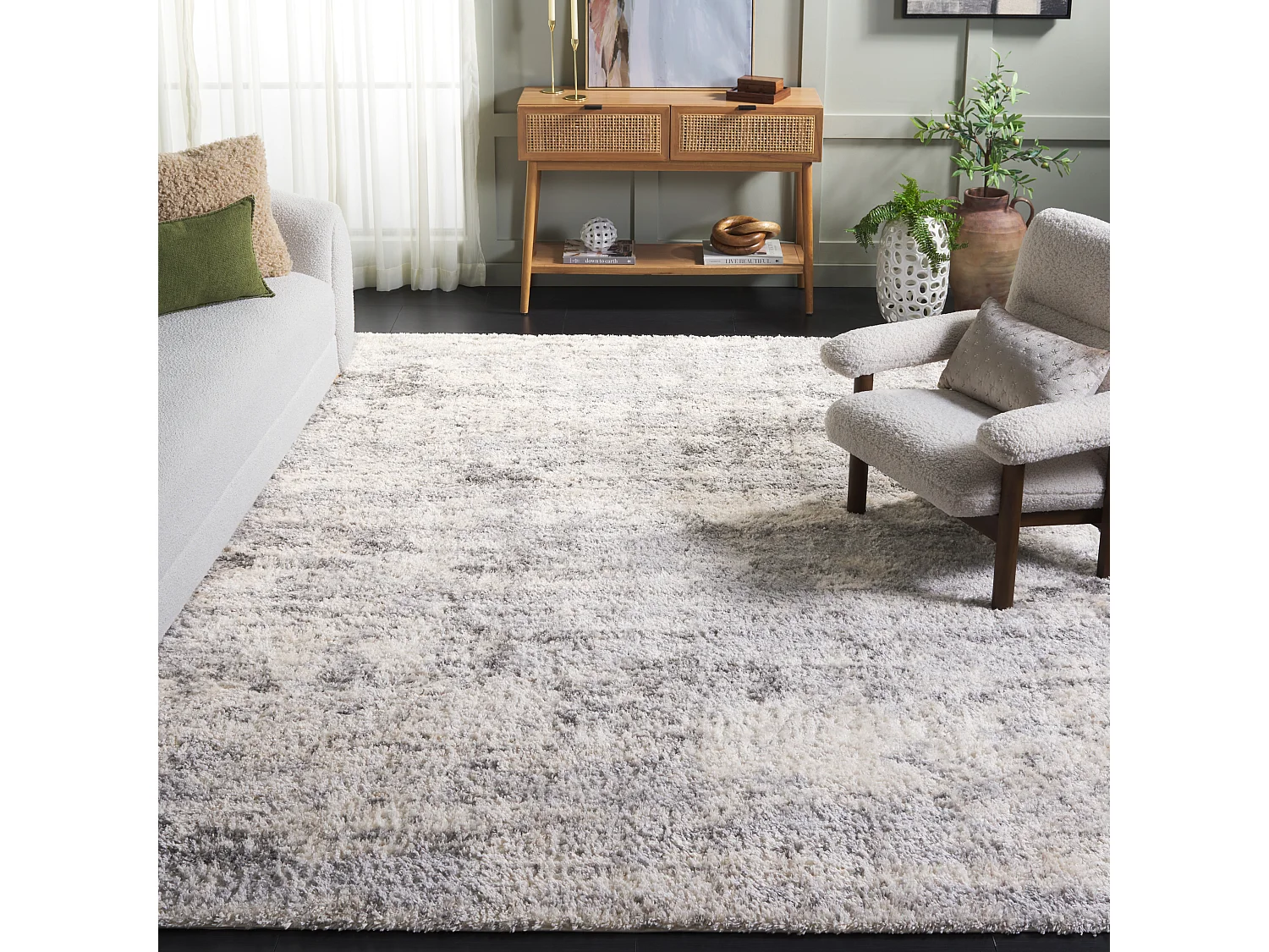 Tapis Ivoire/Beige 236 x 305 cm - Hadleigh
