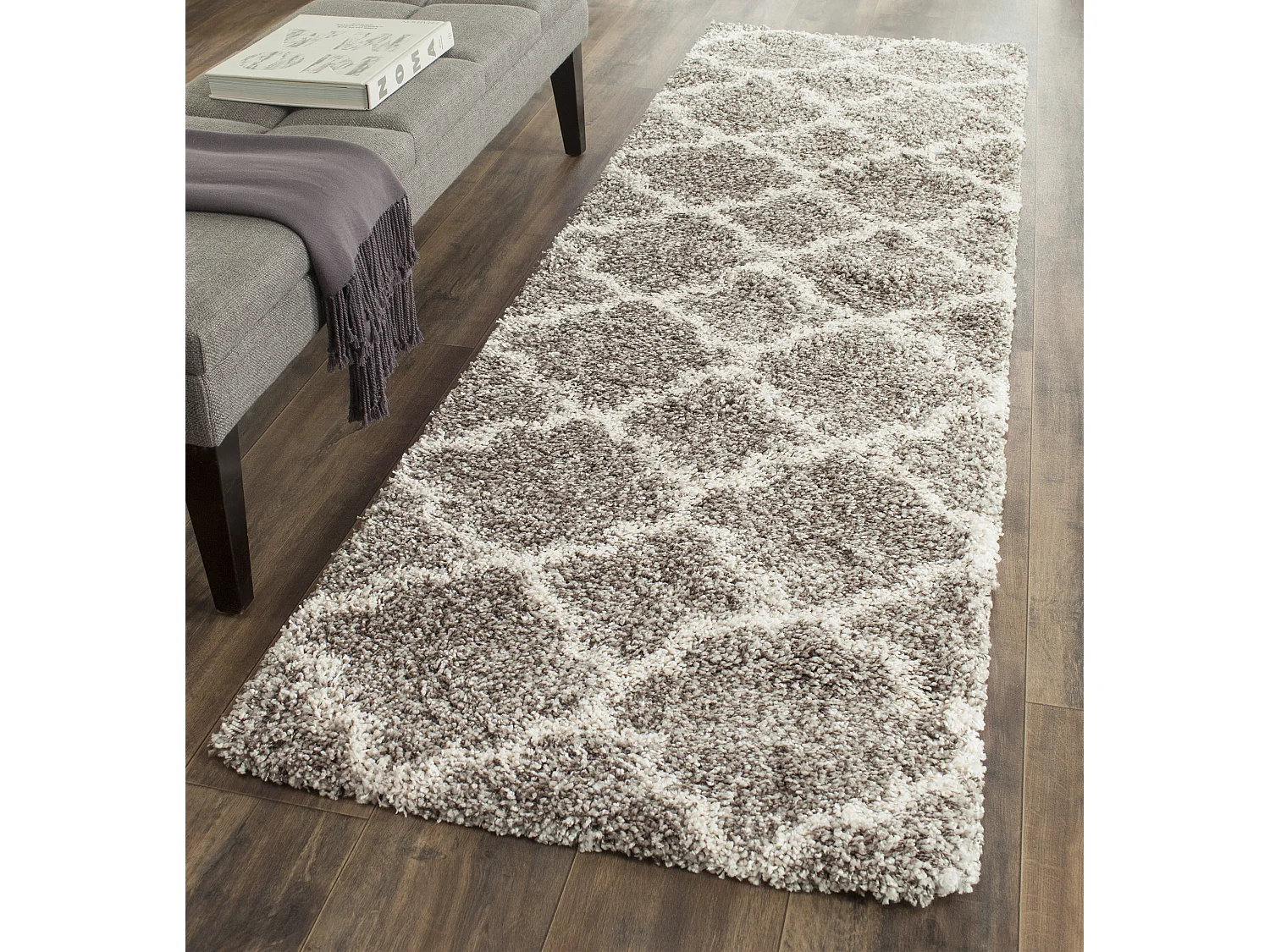 Tapis Gris/Neutre 69 X 244 cm - Coco