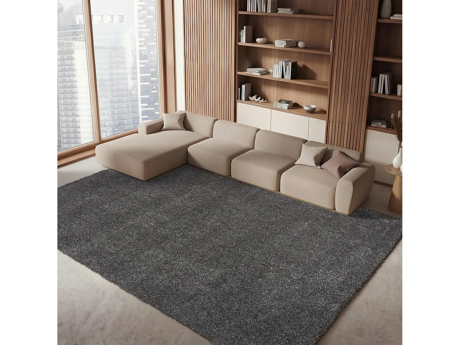 Tapis Gris 244 X 305 cm - Lola