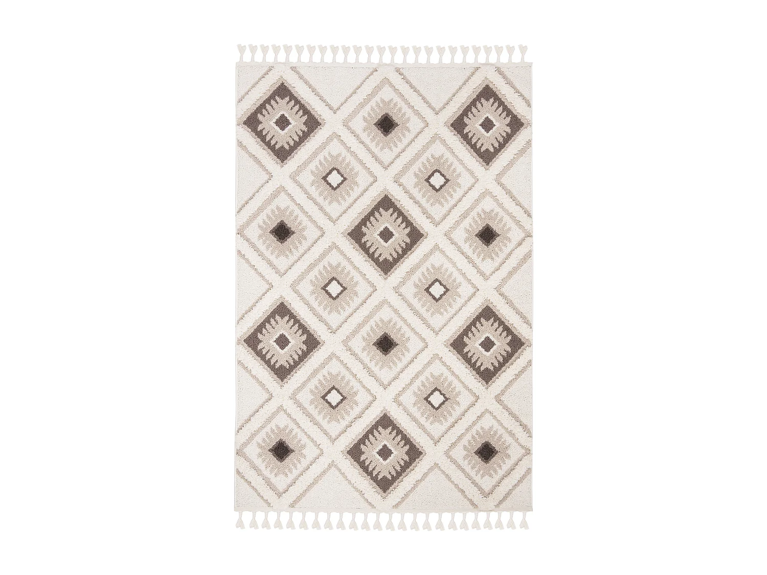 Tapis Neutre/Marron 122 X 183 cm - Quinn